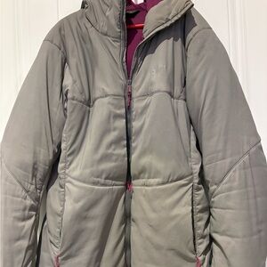Arc'teryx Deep Purple and Gray Jacket